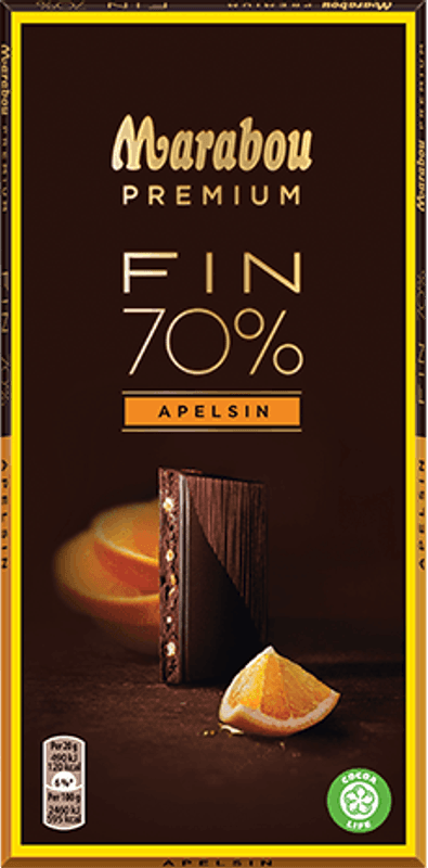 Marabou 70% Apelsin