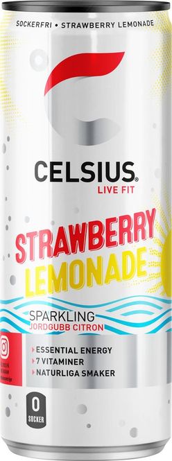 Huvudbild Celsius Strawberry Lemonade