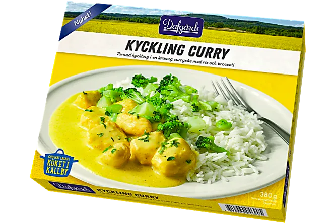 Huvudbild Dafgårds Kyckling Curry