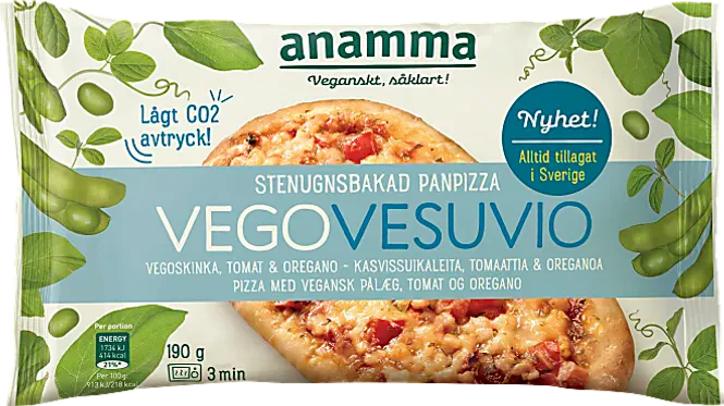 Huvudbild Anamma Panpizza Vesuvio