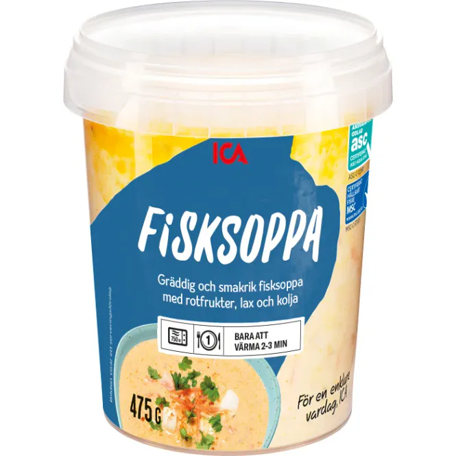 Huvudbild ICA Fisksoppa